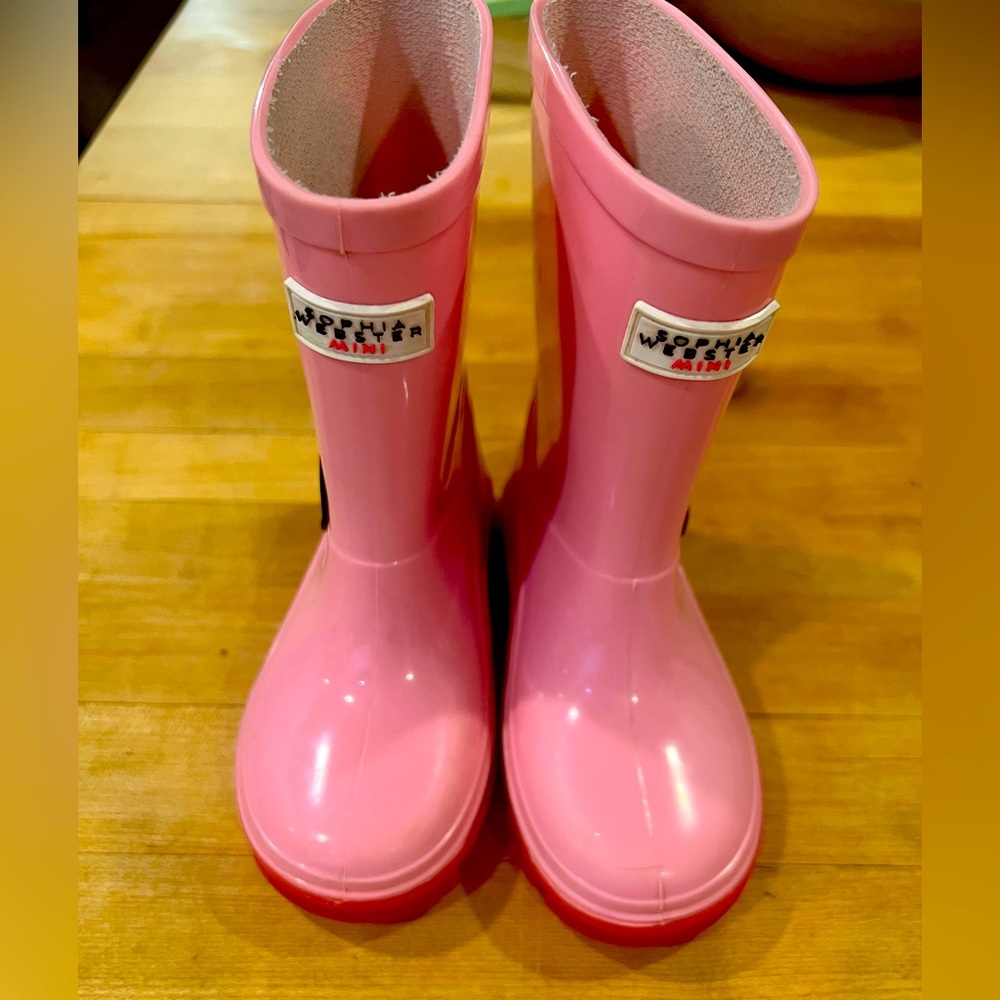 Sophia Webster mini rain boots